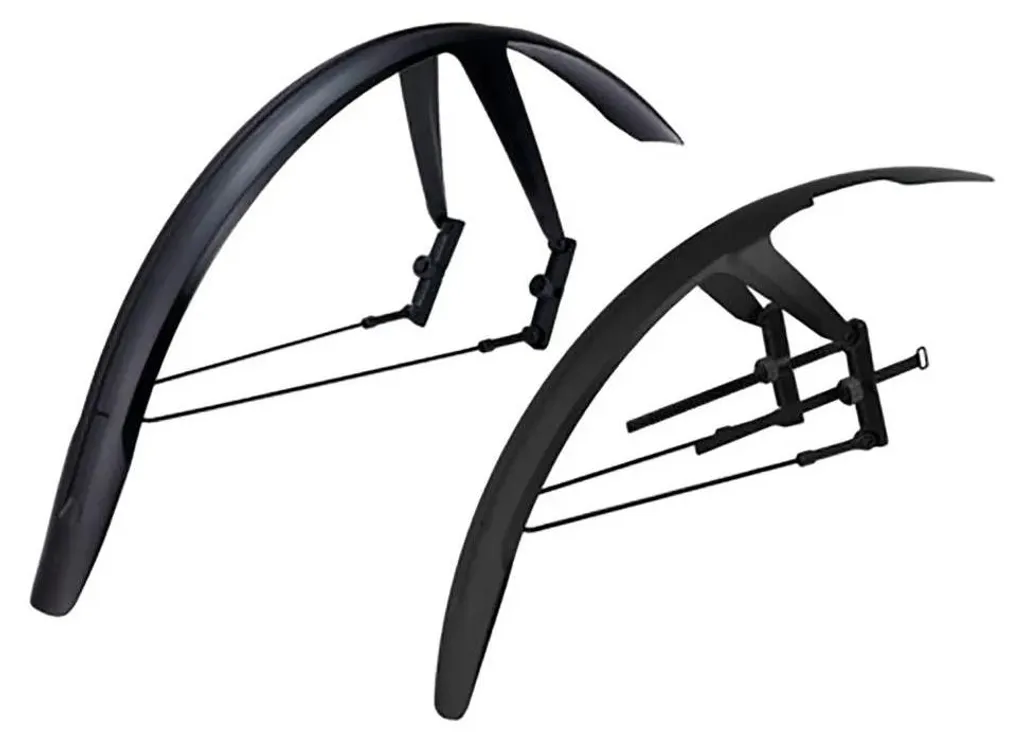 Garde-boue BBB Discguard Plus Argent - Design Large pour VTT et 29 pouces