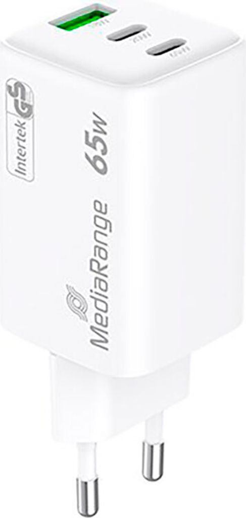 MediaRange MRMA116-2, Drinnen, AC, 20 V, Weiß Produktbild 