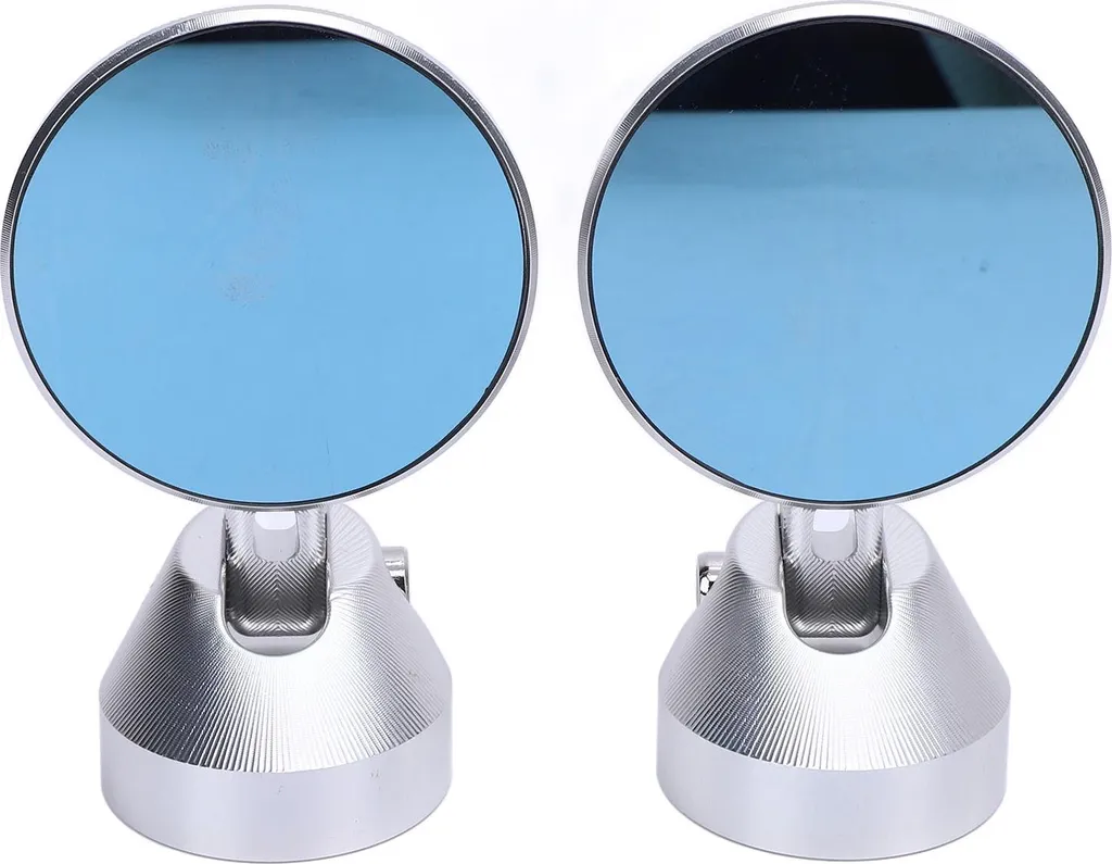 Rétroviseurs Anti-Vibration Argent CNC pour Vespa Sprint GTS 2013-2024