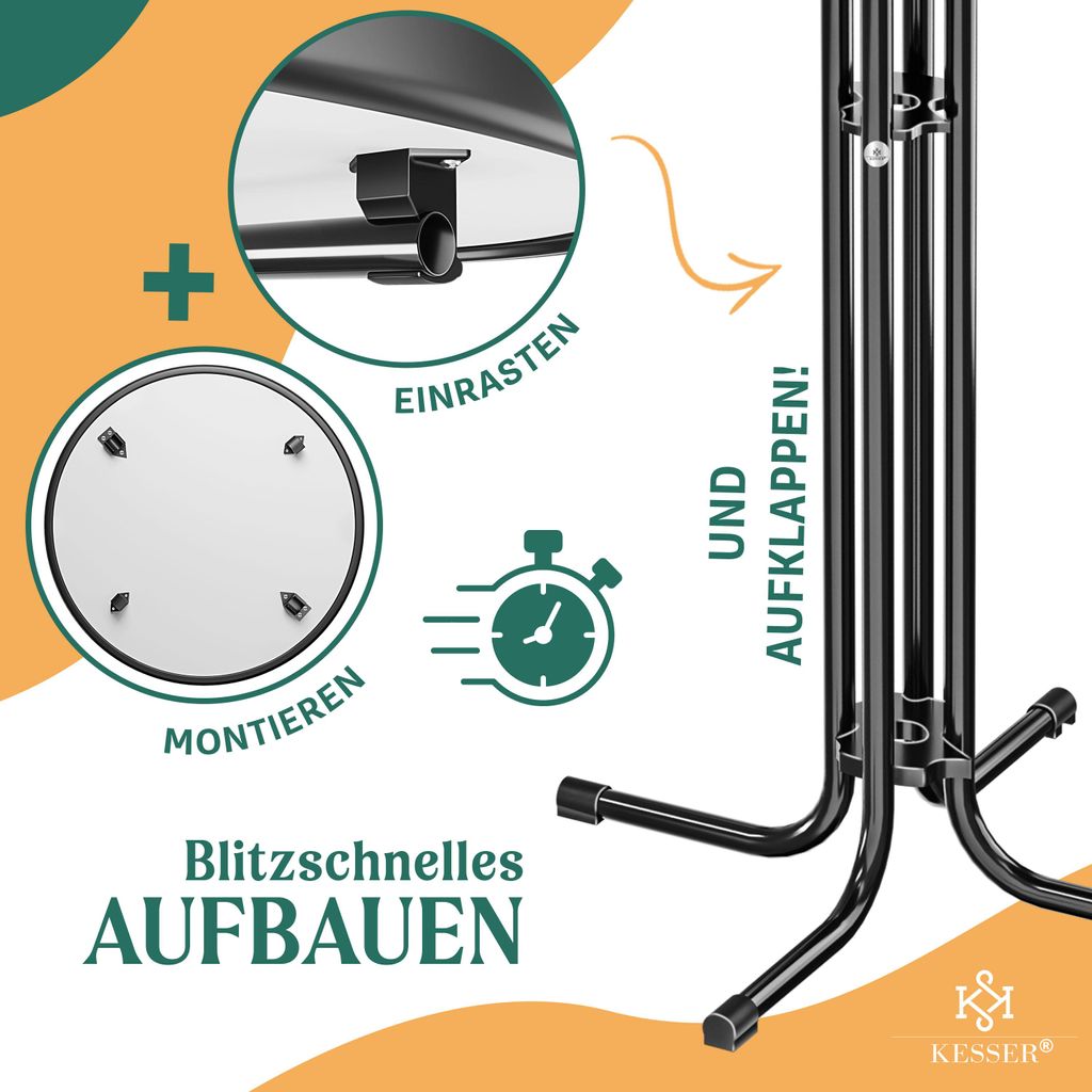 KESSER® Gastro Stehtisch klappbar