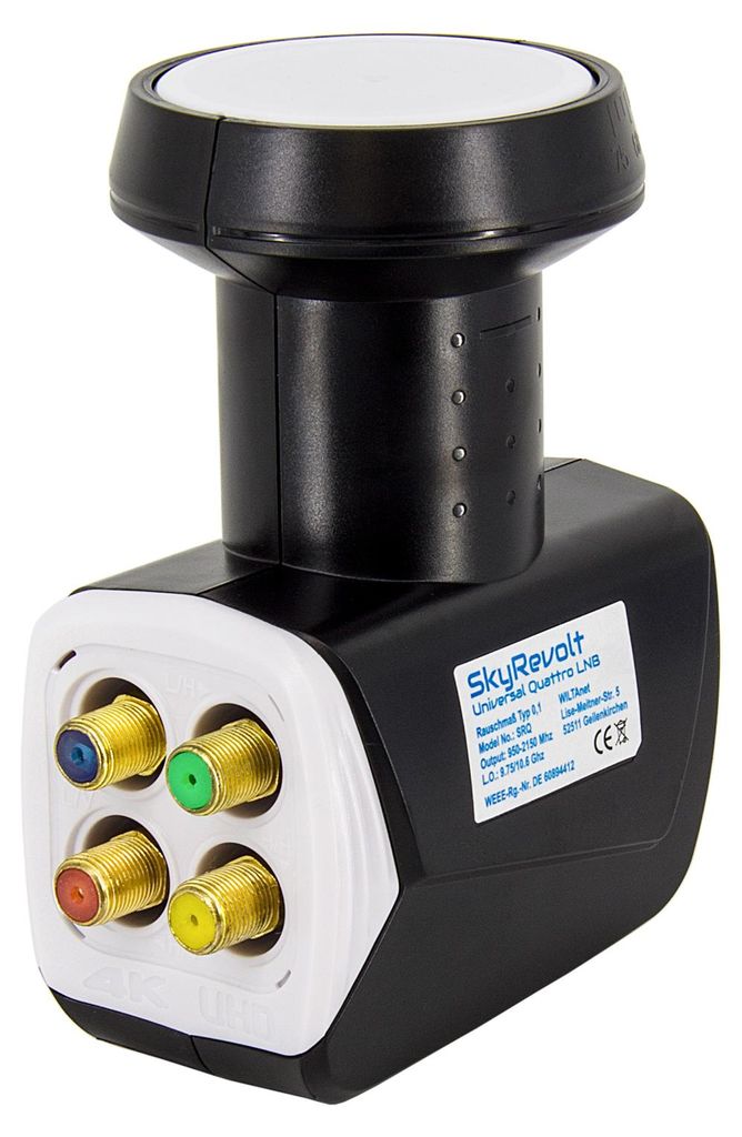 SkyRevolt Quattro LNB SRQ Sat für Multischalterbetrieb Produktbild 