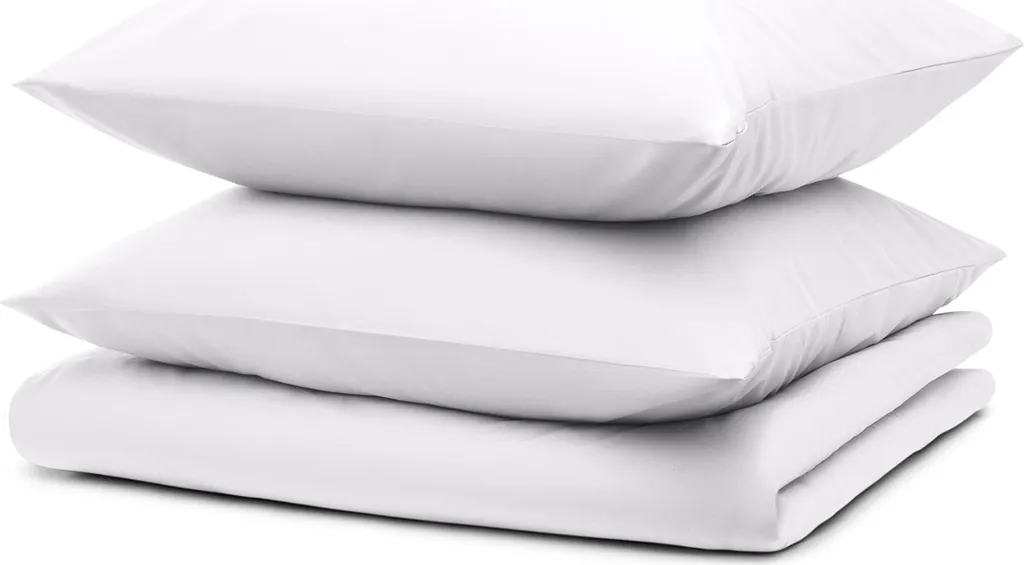 Set Letto Matrimoniale Blumtal 240x220 + Federe 40x70 Microfibra Bianca