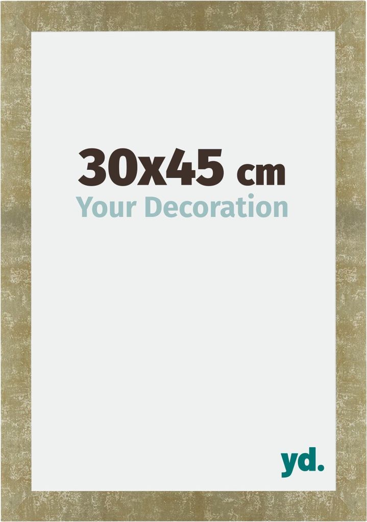 Bilderrahmen, 30x45 cm, Gold Antik, MDF, Mura