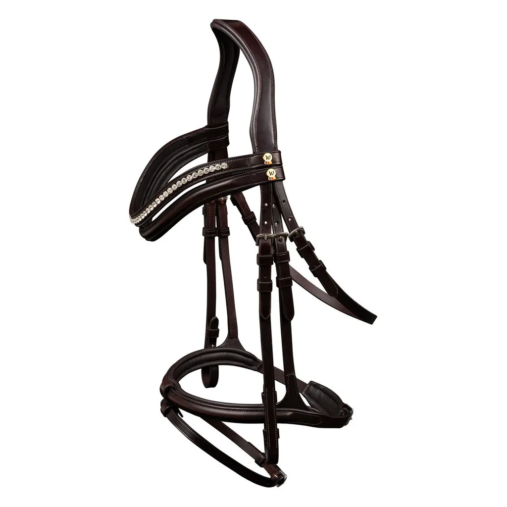 Bridon Waldhausen S-Line Harmony étroit combiné en cuir de qualité supérieur
