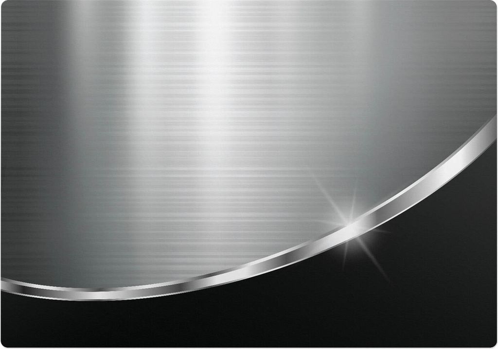 Metallische Oberfläche – Bodenschutzmatte – Rutschfest – Schutzmatte für Büro – Vinylmatte – Stuhlunterlage –100 x 70 cm