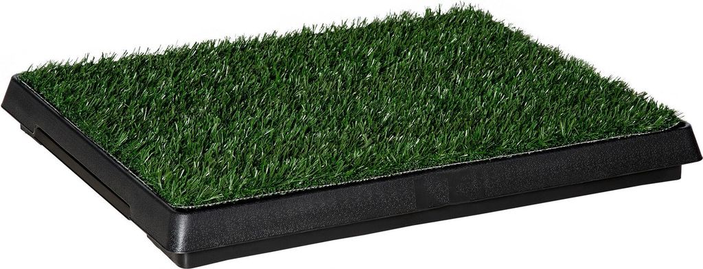 Haustierklo Kunstgras Hundetoilette Wohnung Balkon 63x51x6cm,