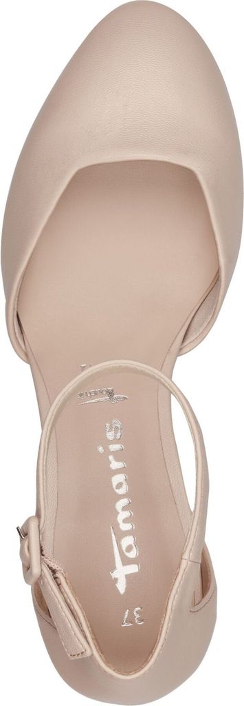 Tamaris Damen Pumps Riemchenpumps Fesselriemen Blockabsatz 1-24432-41, Größe:41 EU, Farbe:Rosa