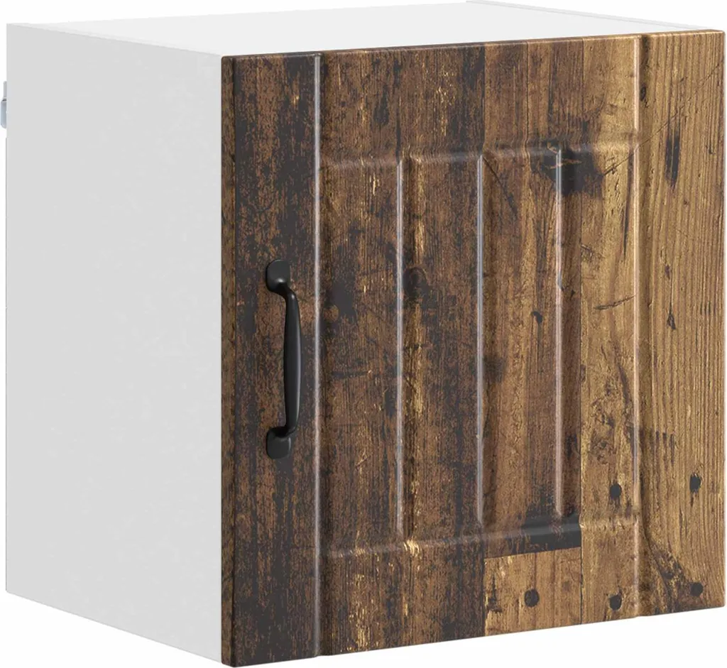 Mobiletto Cucina SYFAX Legno Vecchio - Crea un'Atmosfera Calda