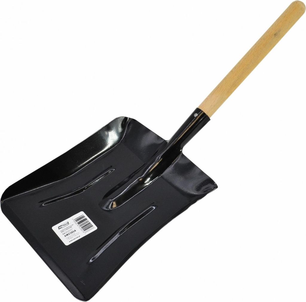 AW Tools - Schaufel, Metall AW665 (Einheitsgröße) (Schwarz/Braun)