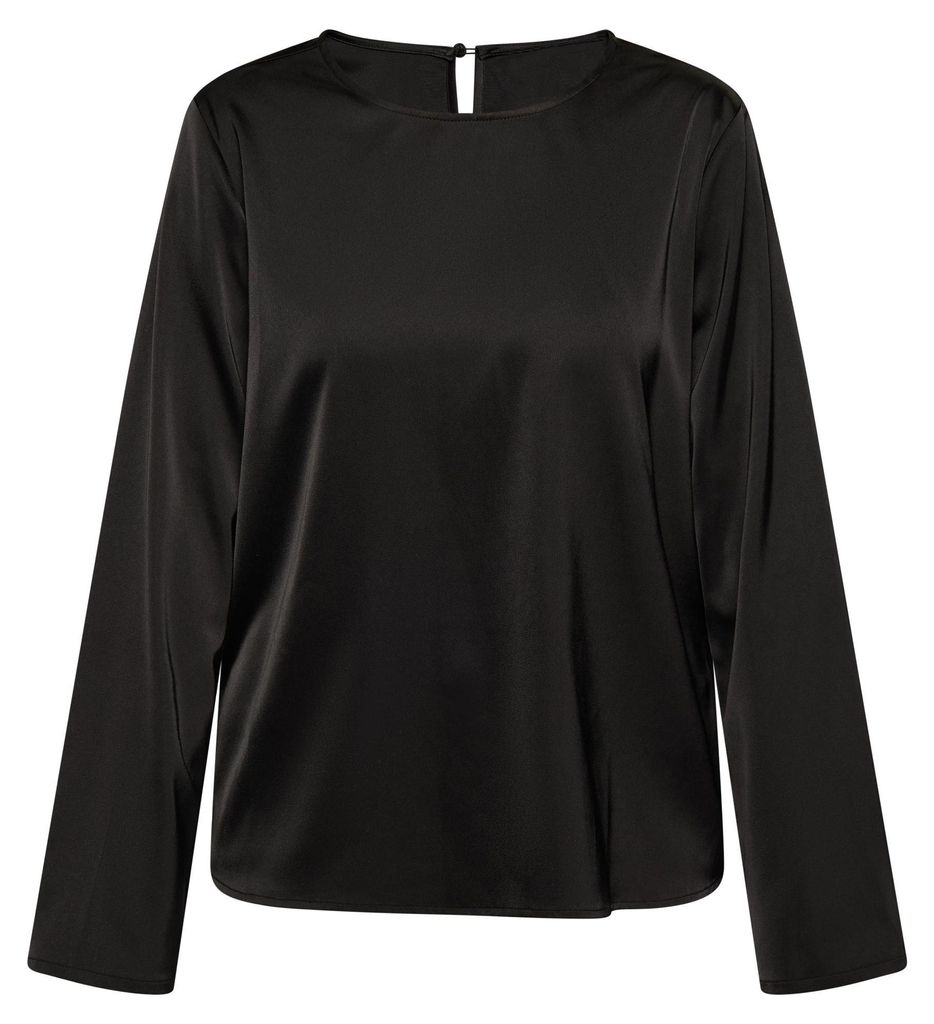 HALEE damen bluse - schwarz, XL