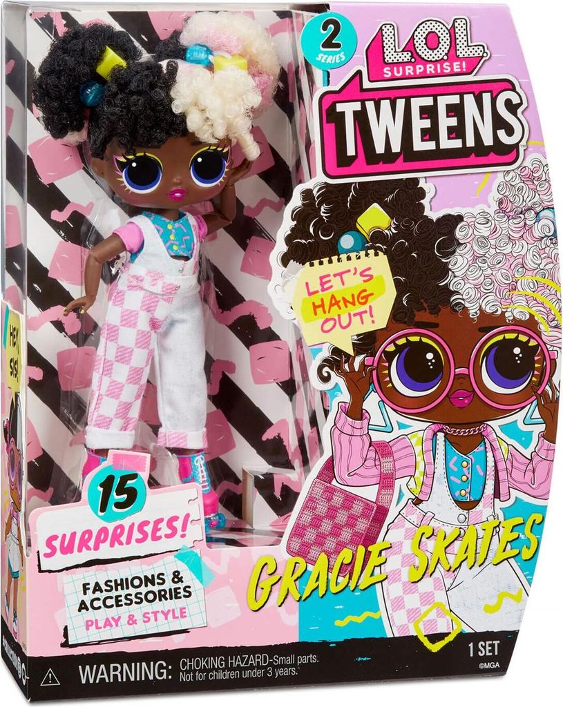 MGA ENTERTAINMENT Lol überraschende Tweens Puppe - Gracia Skates 579595