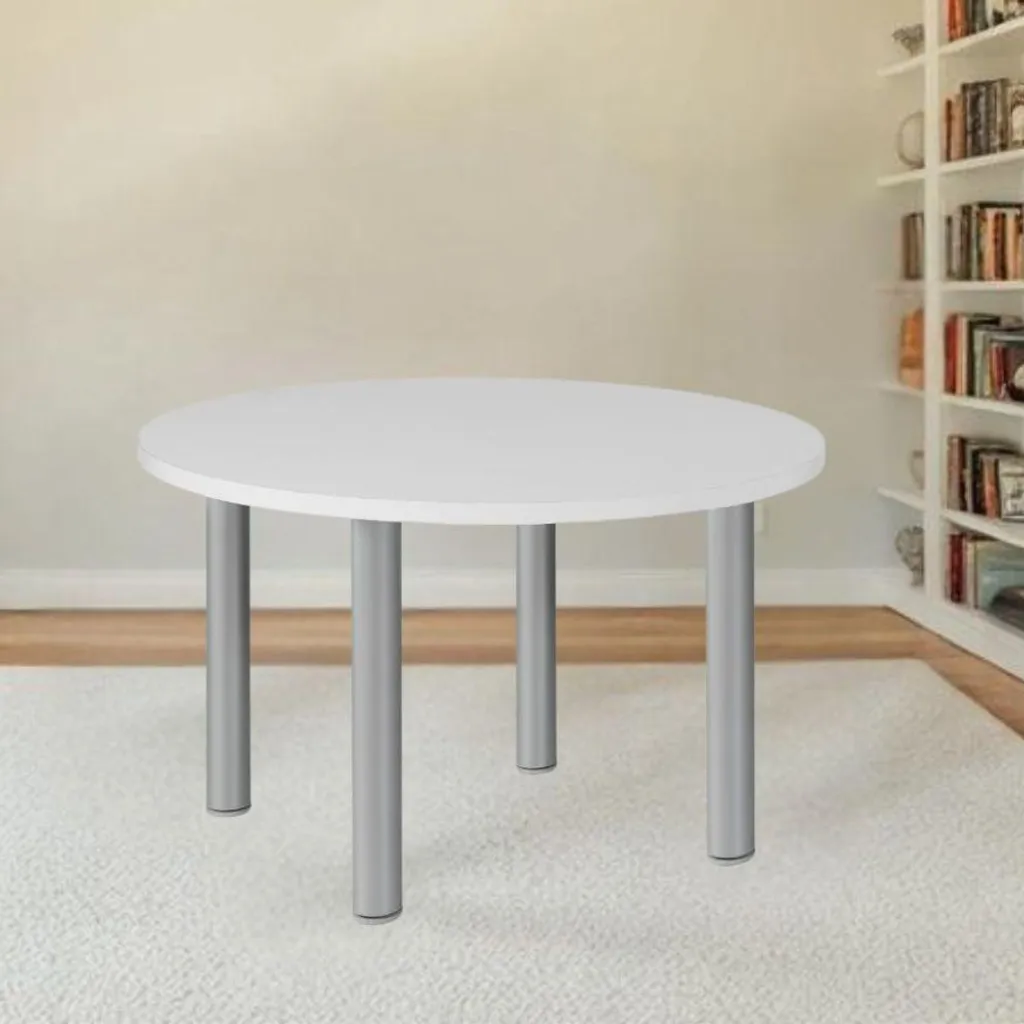 Tavolo Rotondo Bianco Manila 90x90x76H | Offerta Cucina Moderna