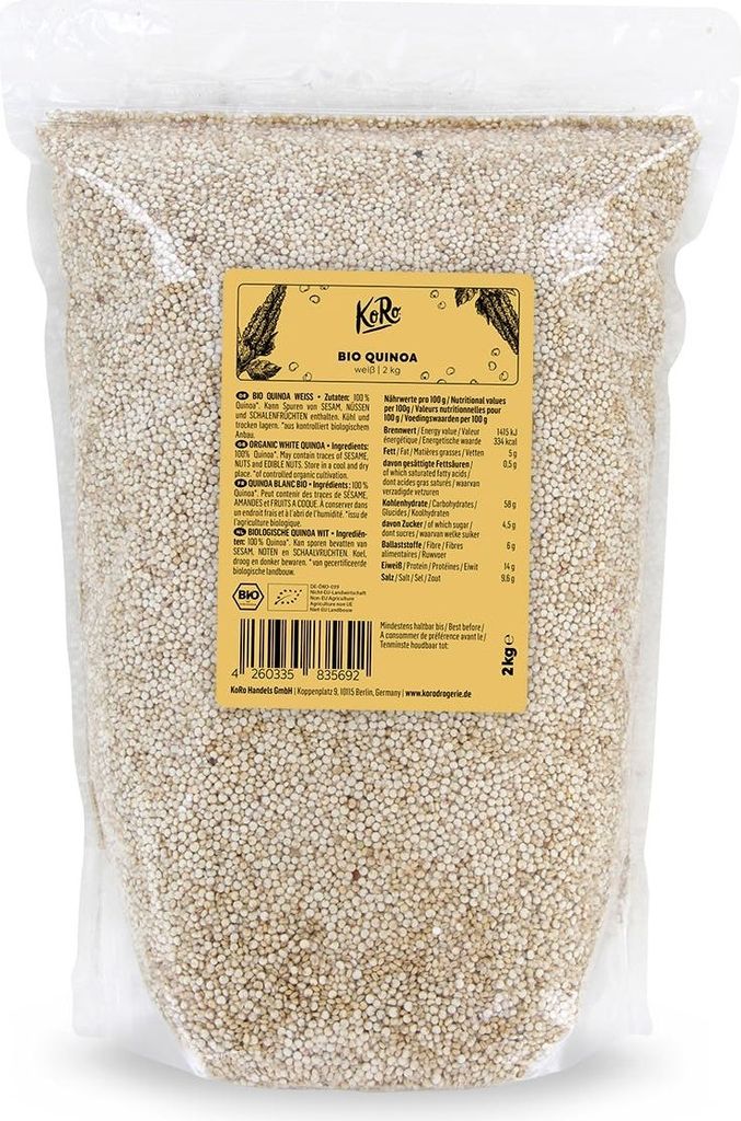 KoRo I Weiße  Quinoa 2 kg Produktbild 