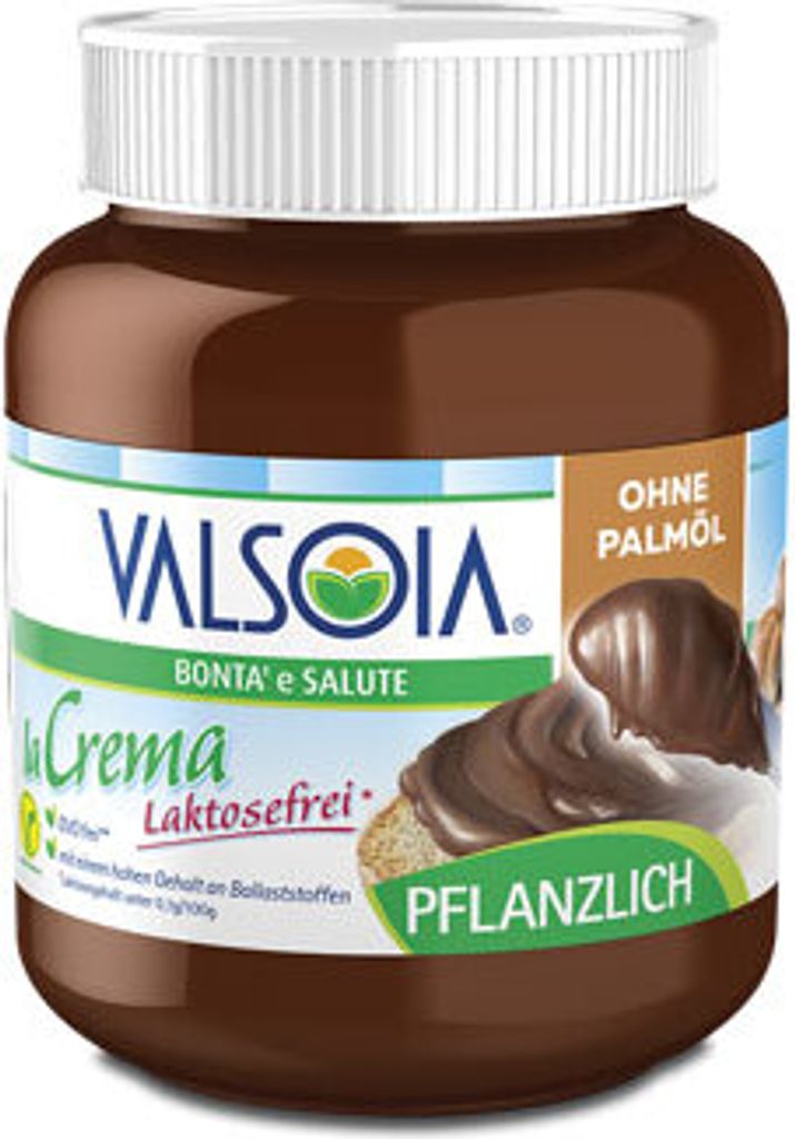 Valsoia La Crema Haselnuss-Creme 400g Produktbild 