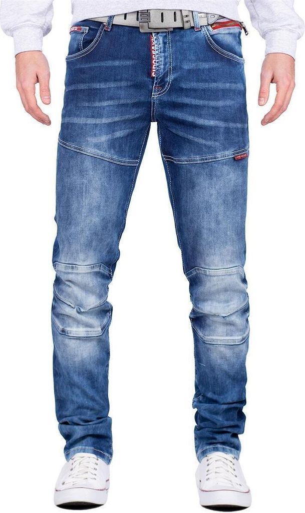 Cipo & Baxx Herren Jeans CD698 Blau W34/L32