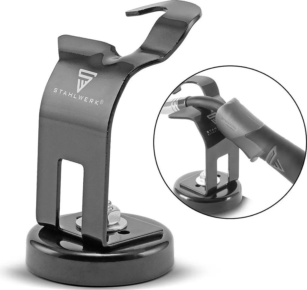 STAHLWERK Porta torcia per saldatura MIG MAG con base magnetica