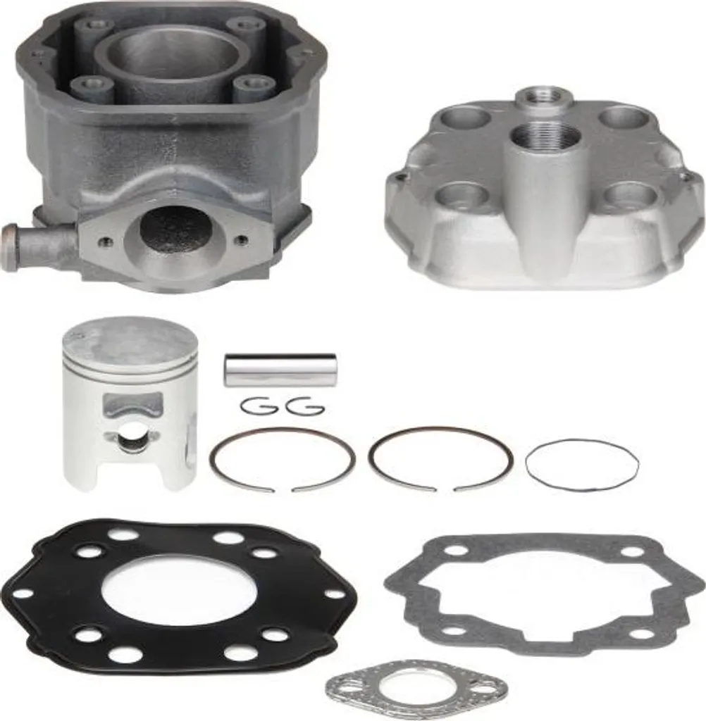 Kit cylindre culasse 70cc 47mm pour Derbi Senda GPR moteur EBE EBS Euro 2
