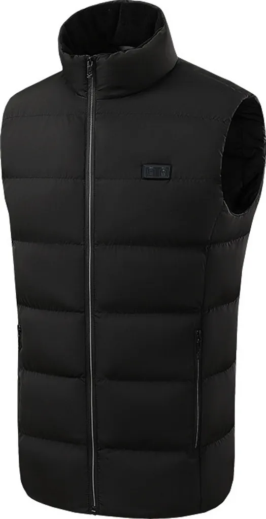 INF Gilet Termico Elettrico 9 Zone Nero 4XL - Tecnologia Fibra Carbonio