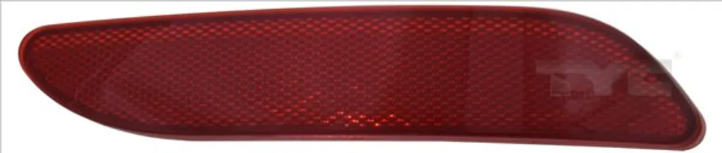 Catadioptre Rouge TYC 17-11002-00-2 en ABS Durable et Anti-Corrosion