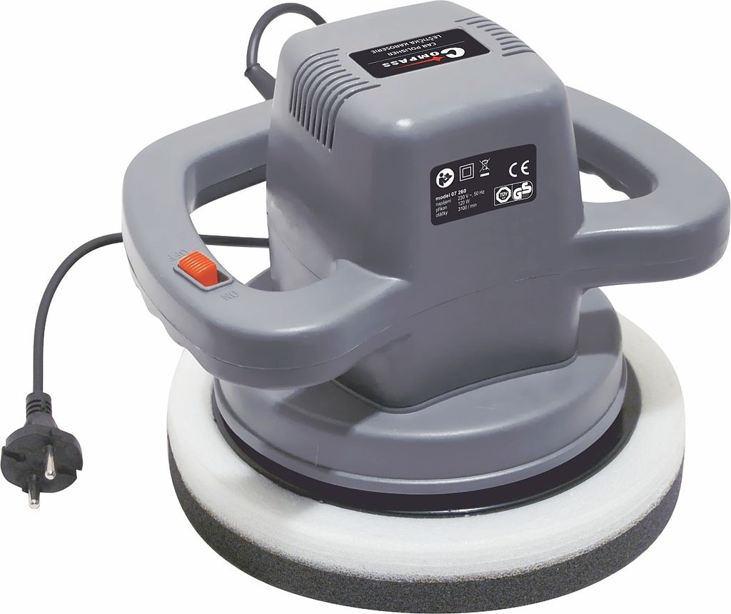 Compass 07260 - Karosserie-Poliermaschine 230V 120W 240mm 3100 U/min