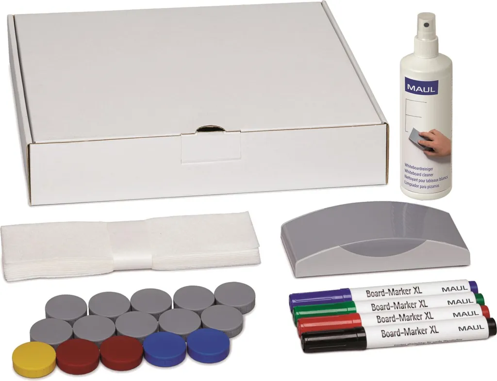 Kit de modération complet pour tableau blanc - 31 accessoires essentiels - 4