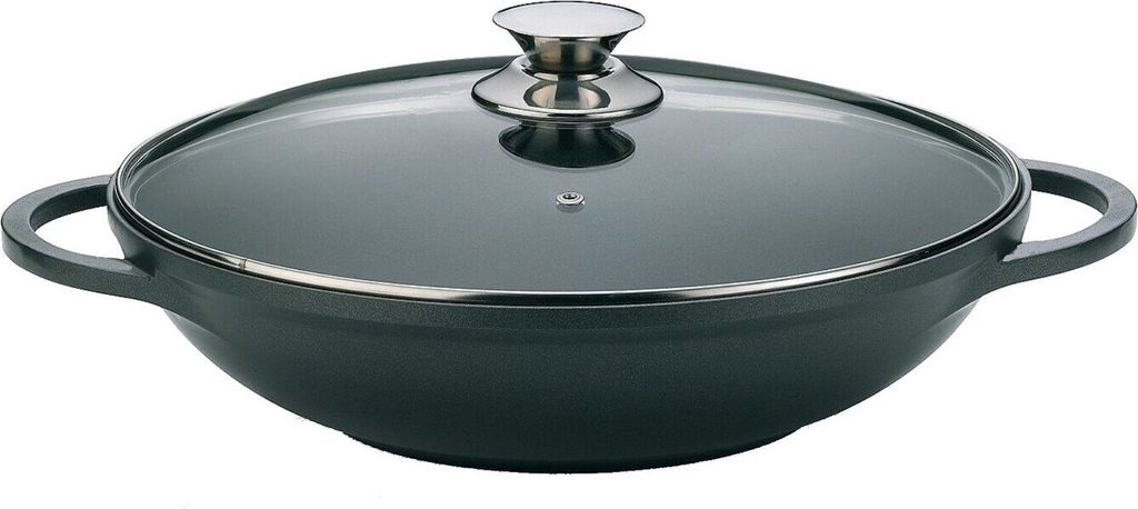 Cheffinger WOK Padella Wok a induzione 36cm in alluminio Immagine del prodotto 