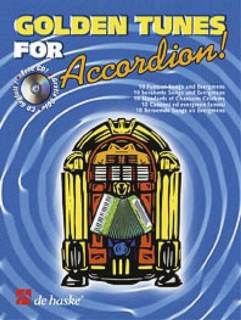 Golden Tunes (+CD) für Akkordeon10 berühmte Songs und Evergreens
