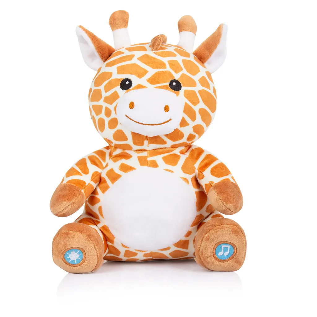 Veilleuse Bébé Peluche Girafe pour le Rituel du Coucher des Enfants