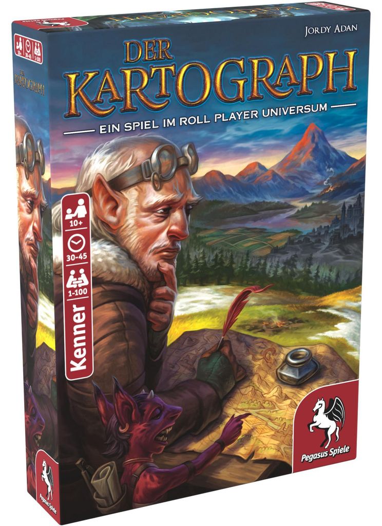 Pegasus Games 51310G - Il Cartografo Immagine del prodotto 