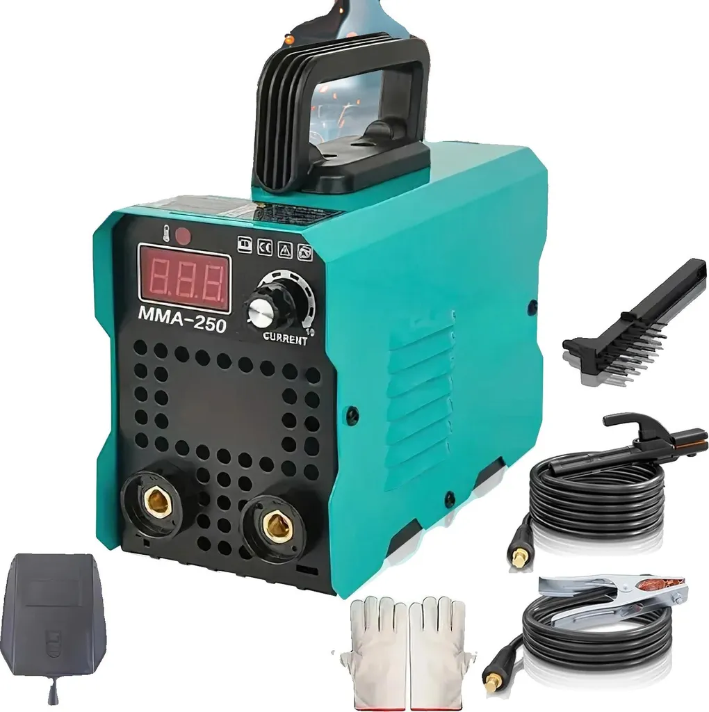 Poste à souder portable IGBT bleu marine pour soudure à l'arc MMA