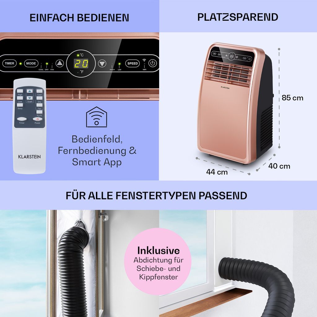 Schoene Klimaanlage Mit Abluftschlauch Ebenbildbellina7699