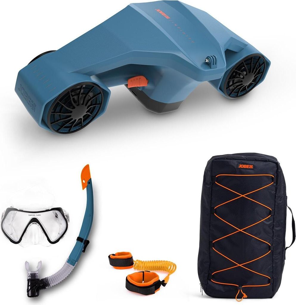 Jobe Infinity Pro Seascooter Package Tauchscooter Set mit zwei Akku