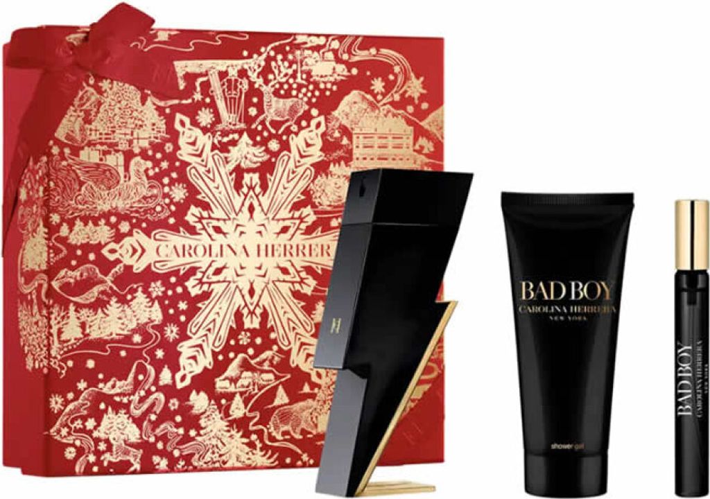 Bad Boy Set Eau de Toilette Spray 100ml + Duschgel 100ml + Produktbild 
