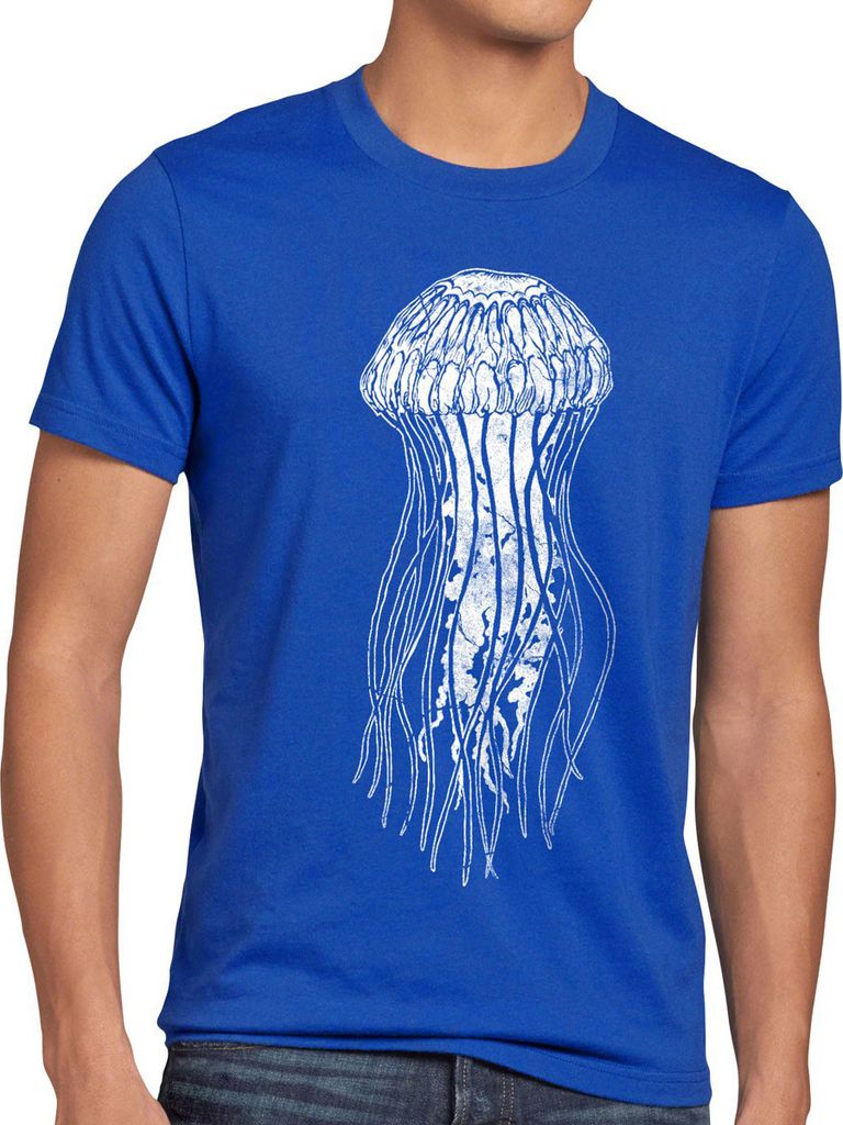 style3 Leonard Jellyfish Herren T-Shirt Qualle