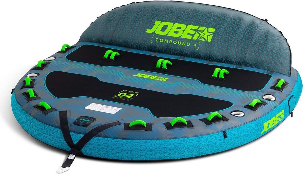 Jobe Compound Towable 4 Persoen Tube Deck Tube Towing Ring Obrázok produktu 