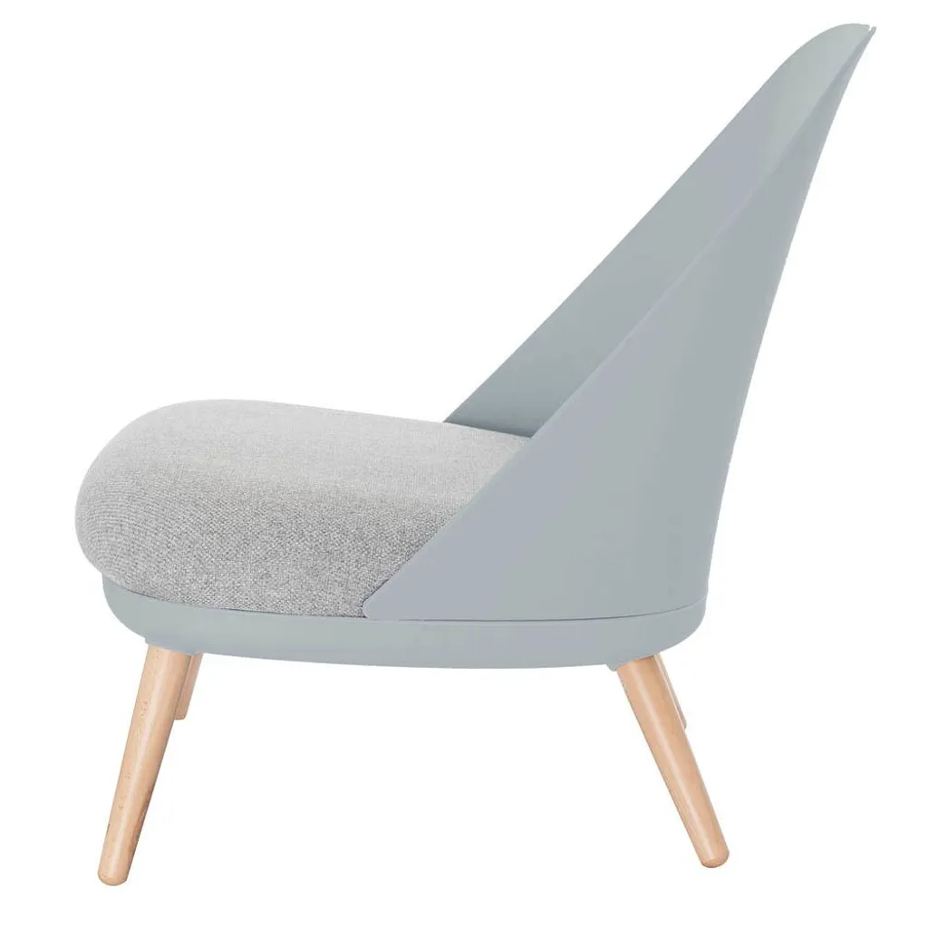Fauteuil Cocoon Design Gris Moderne : Siège Confortable pour le Salon - 5