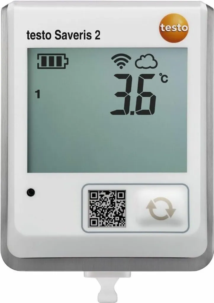 Enregistreur WiFi testo Saveris 2-T1 : Évitez les Pertes de Marchandises