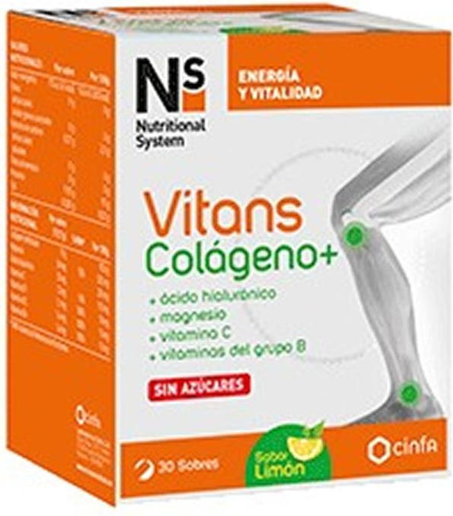 Ns Vitans Collagen Lemon Flavor 30 Sachets