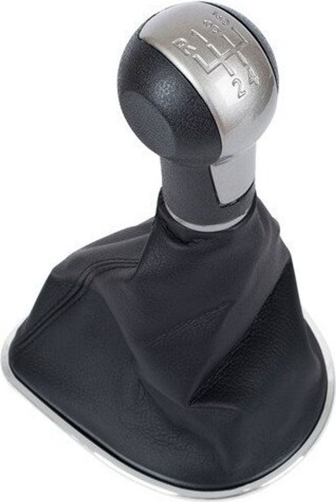 Schaltknauf Knauf Schwarz in 5-Gang für Seat Leon II 1P / Altea / Toledo III 5P