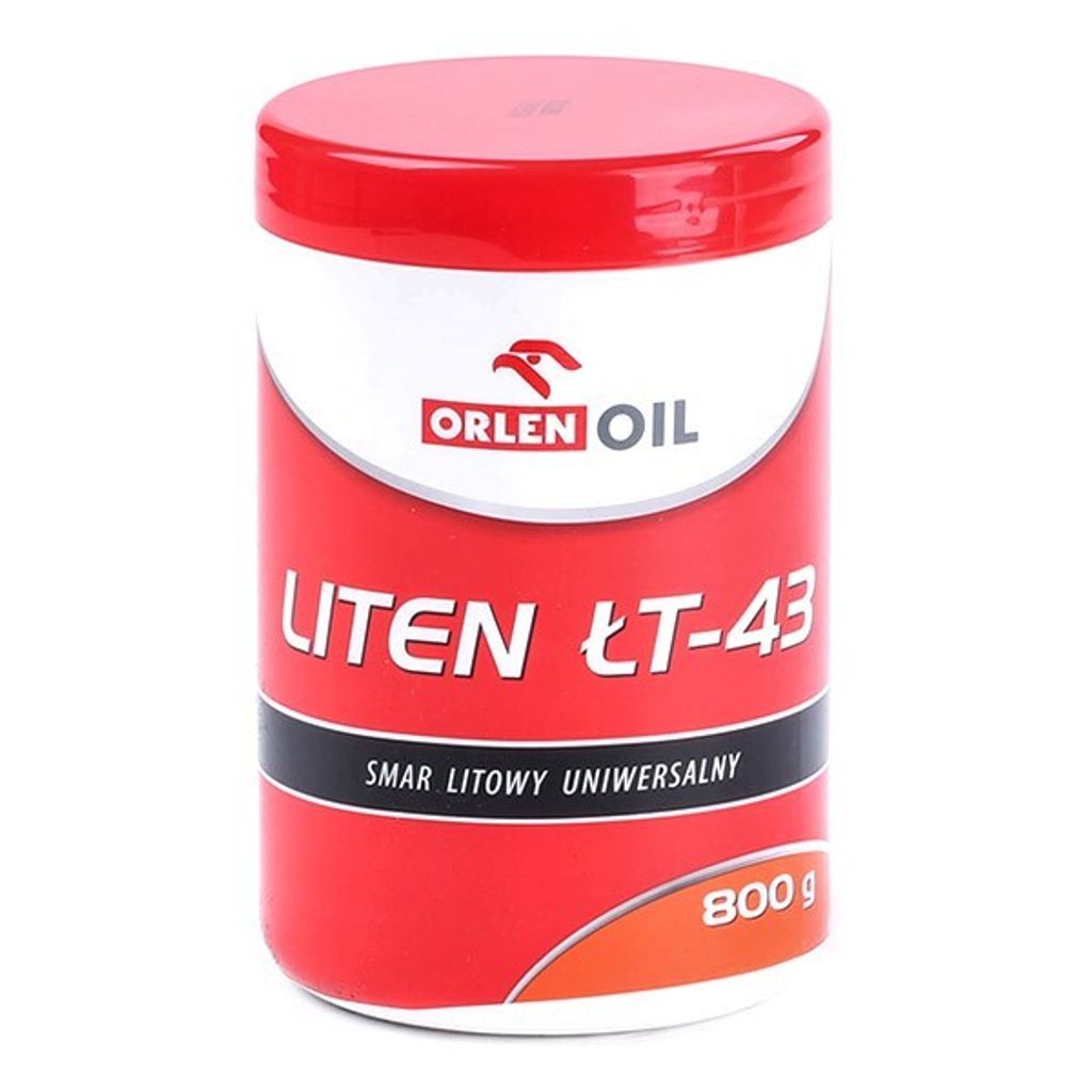 Smar litowy Orlen Oil Liten ŁT-43 do łożysk 800 g Immagine del prodotto 