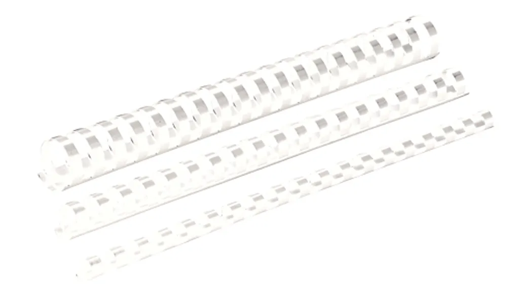 Fellowes 5347803 Dorsi Plastici 22mm Bianco | Rilegatura Professionale A4