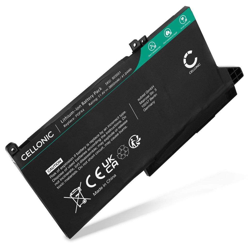 subtel 1x Akku für Notebook Kompatibel mit Dell Latitude Produktbild 