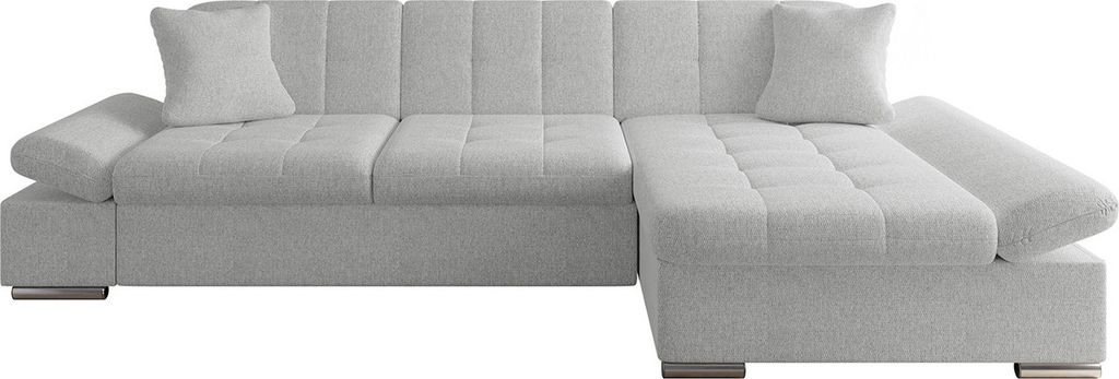 MIRJAN24 Ecksofa Malwi Eckcouch mit Schlaffunktion und Bettkasten, L-Form Sofa vom Hersteller (Matana 01, Seite: Rechts)