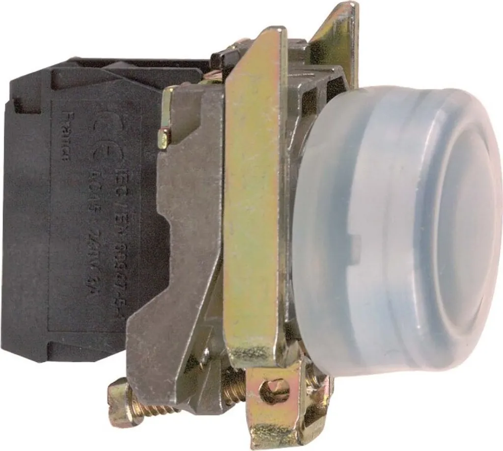 Bouton-poussoir Schneider XB4BP21 Harmony XB4 noir tête encastrée