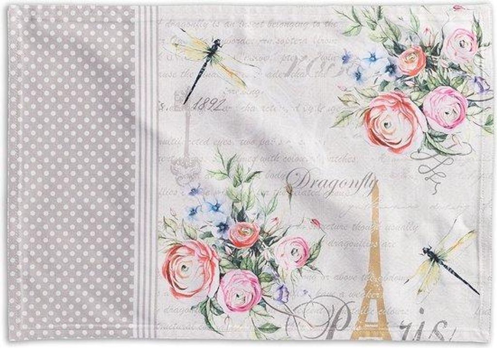 Easter-Platzsets, 100% Baumwolle, 4-teilig, 33x48cm, dekorativ, waschbar