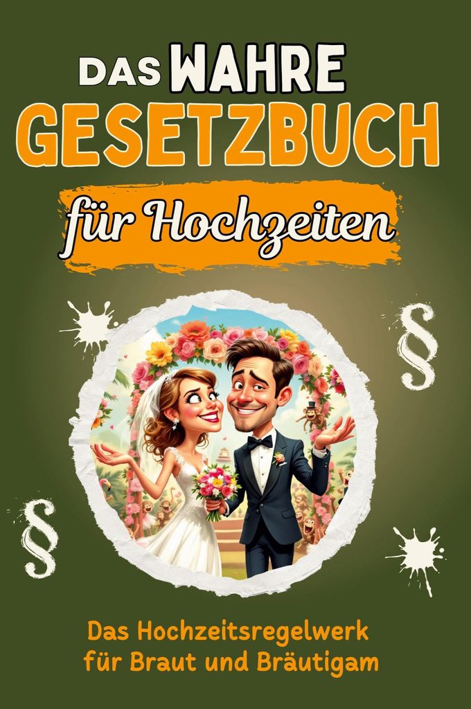 Das wahre Gesetzbuch für Hochzeiten - Genial lustiges Humorbuch - das perfekte Geschenk für Weihnachten und Geburtstag