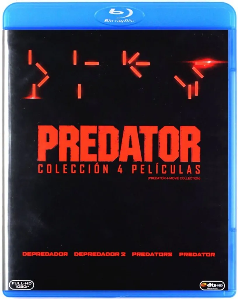 Coffret 4 Films Blu-ray Predator - La Saga culte en qualité Vidéo HD 1080p