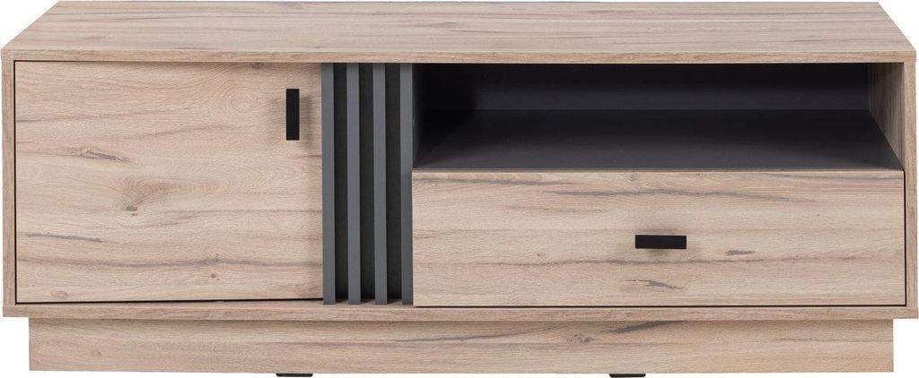 TV-Lowboard – TV-Schrank – TV-Ständer – TV-Tisch – ALLMO System – 125 cm – Sonoma Eiche – Modernes Design für Ihr Wohnzimmer
