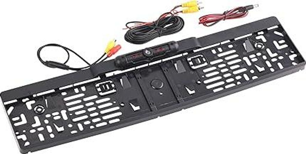 170° IR Rückfahrkamera Nummernschildhalter Kennzeichenhalter Mit Nachtsicht Wasserdicht IP67 Kennzeichen-Kamera für Autokennzeichen