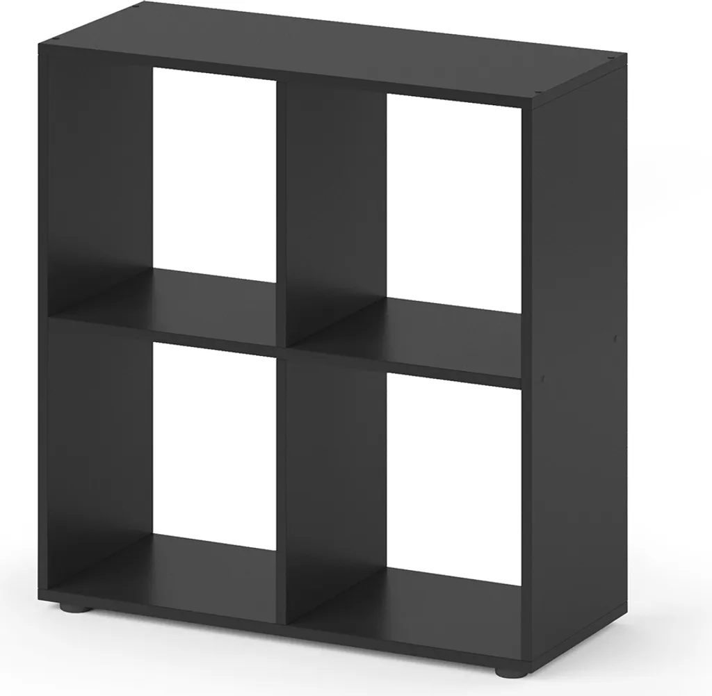 Meuble Vicco Tetra Noir 72cm : Design modulaire et robuste 30168